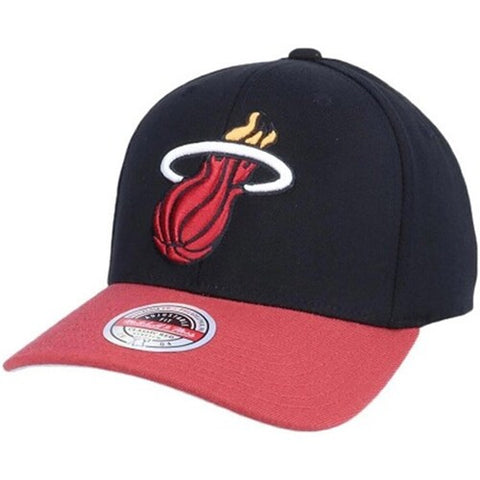 GORRA MITCHELL & NESS MIAMI HEAT TEAM 2 TONE 2.0 STRETCH