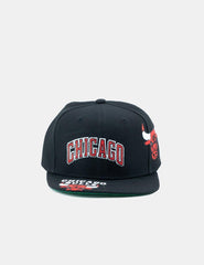 Gorra Mitchell & Ness NBA Bulls Landed Negro