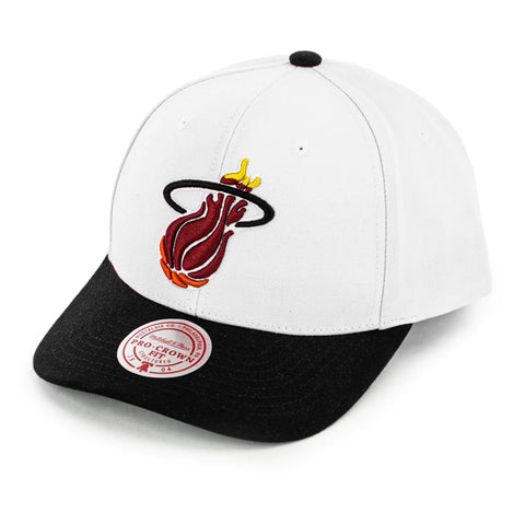 GORRA MITCHELL & NESS MIAMI HEAT TEAM 2 TONE 2.0 PRO HWC