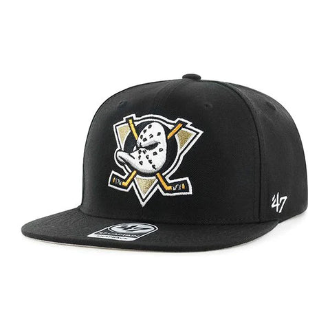 GORRA 47 ANAHEIM DUCKS CAPTAIN AJUSTABLE NEGRO