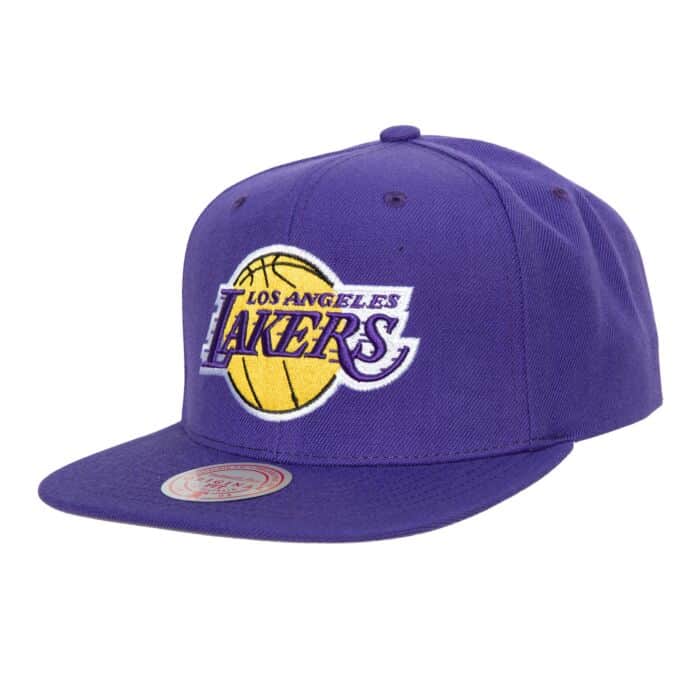 GORRA MITCHELL & NESS LOS ANGELES LAKERS TEAM GROUND 2.0