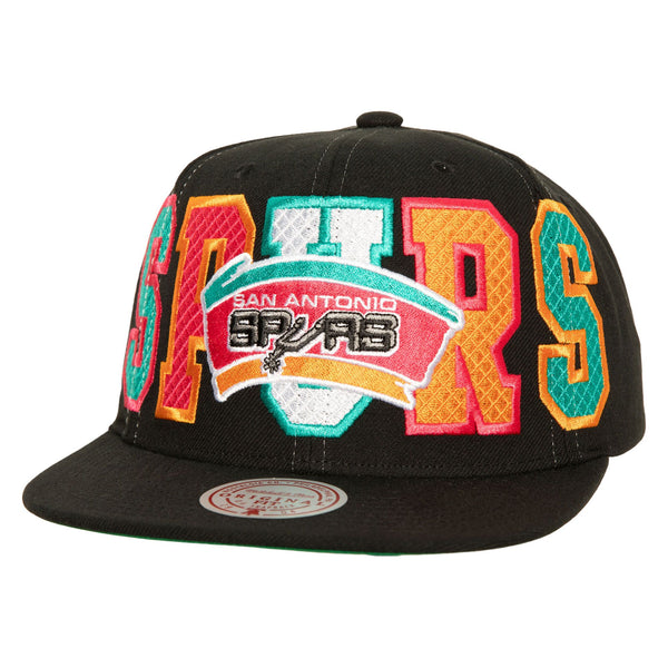 Gorra Varsity Bust Snapback HWC San Antonio Spurs