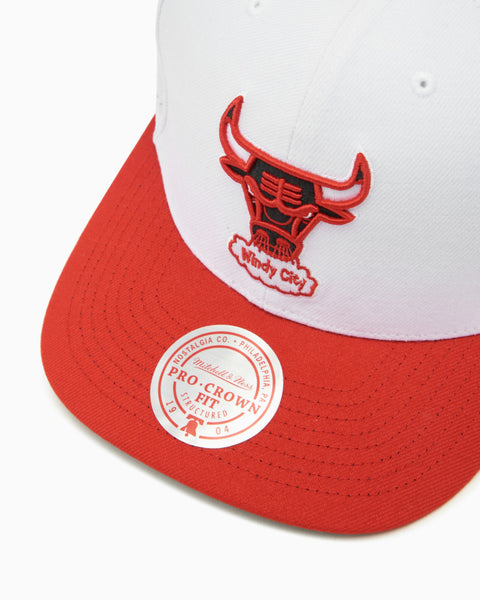 GORRA MITCHELL & NESS CHICAGO BULLS TEAM 2 TONE 2.0